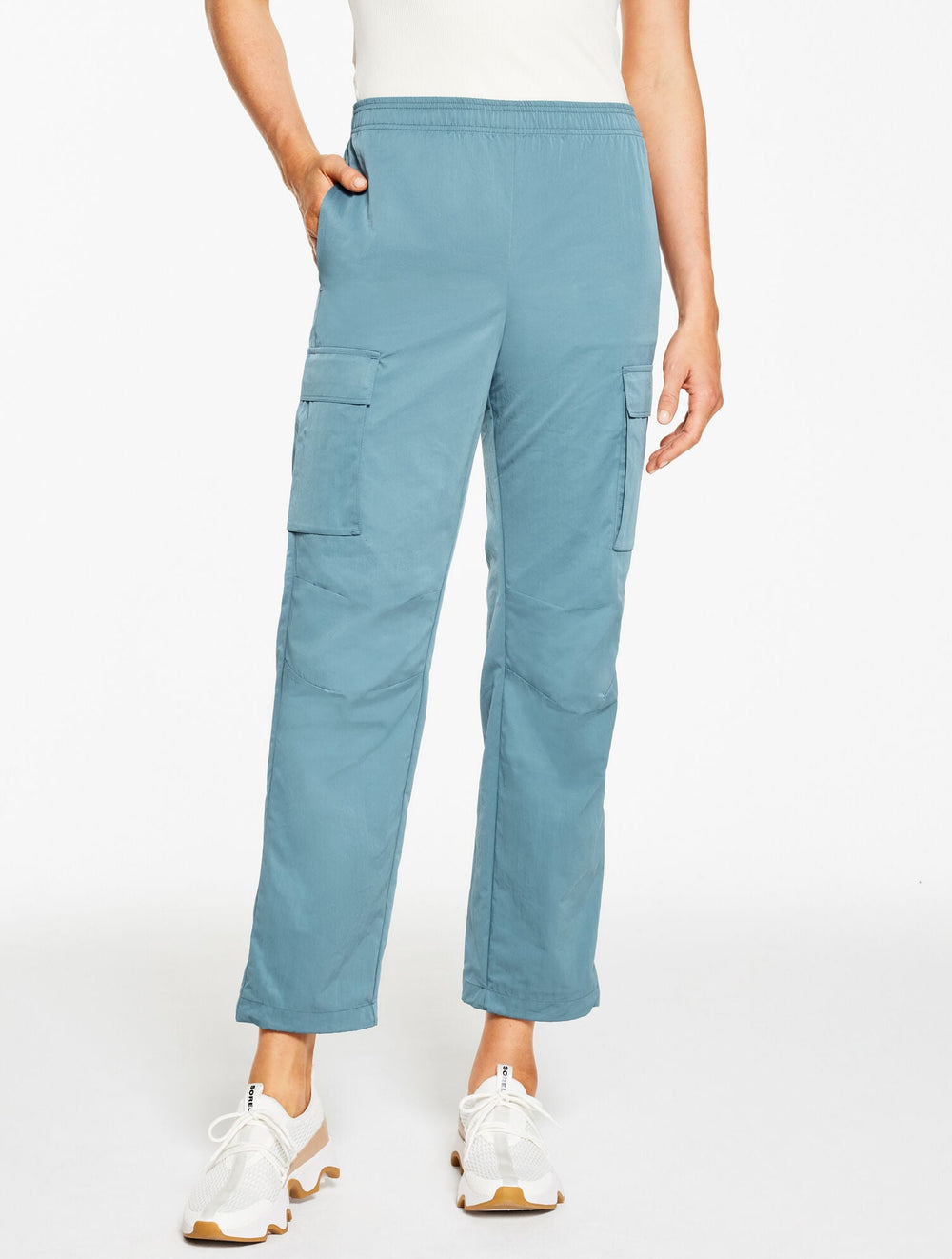 WOVEN CARGO PANTS | Talbots outlet
