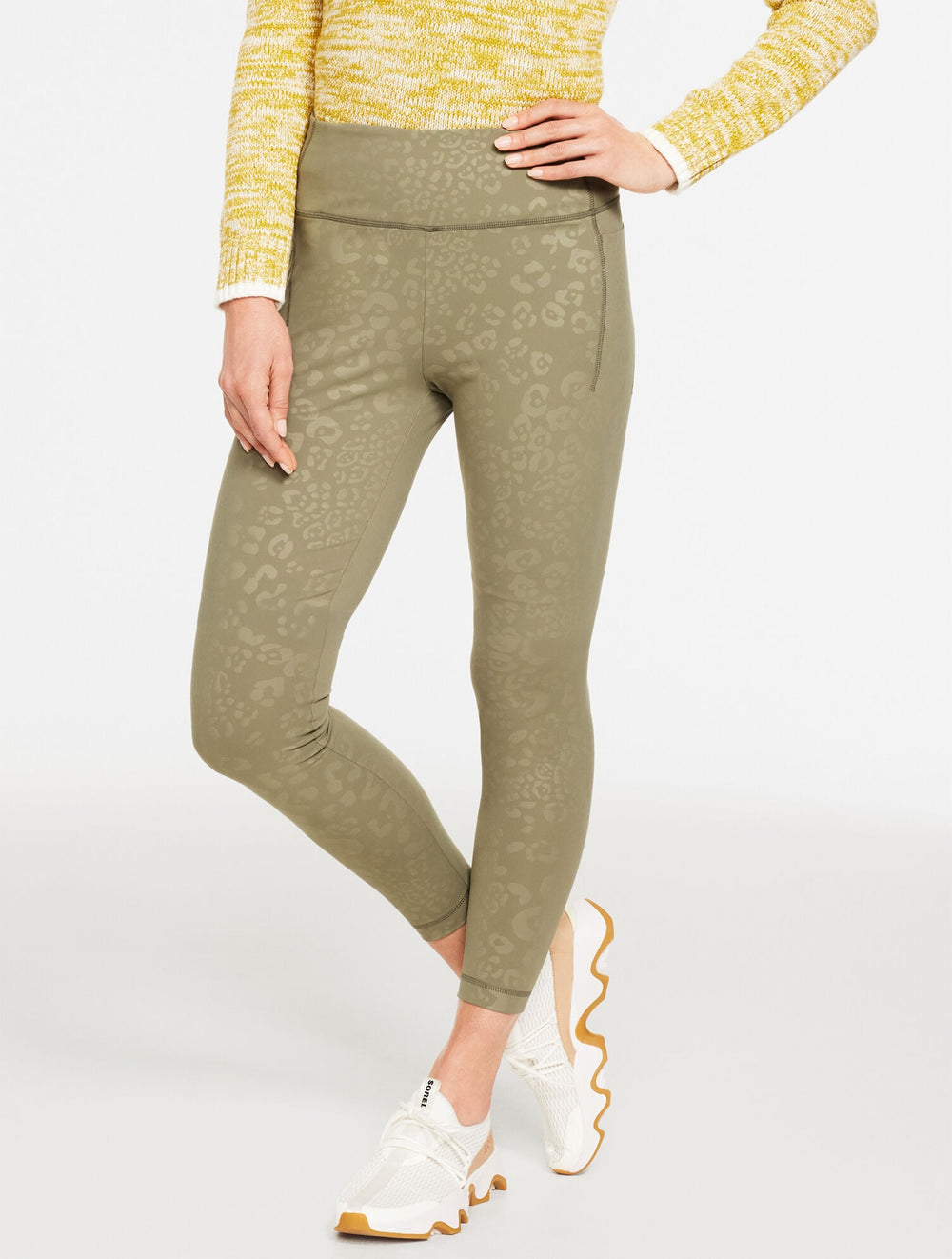 OUT & ABOUT LEGGINGS - SPOT ON LEOPARD | Talbots outlet