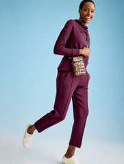 AIRKNIT STRETCH COWL-NECK PULLOVER | Talbots online