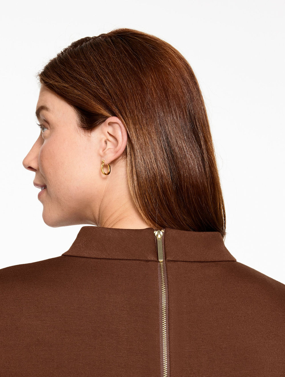 LUXE PONTE MOCKNECK DRESS | Talbots on sale