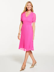 FIT & FLARE SOFT DRESS | Talbots US