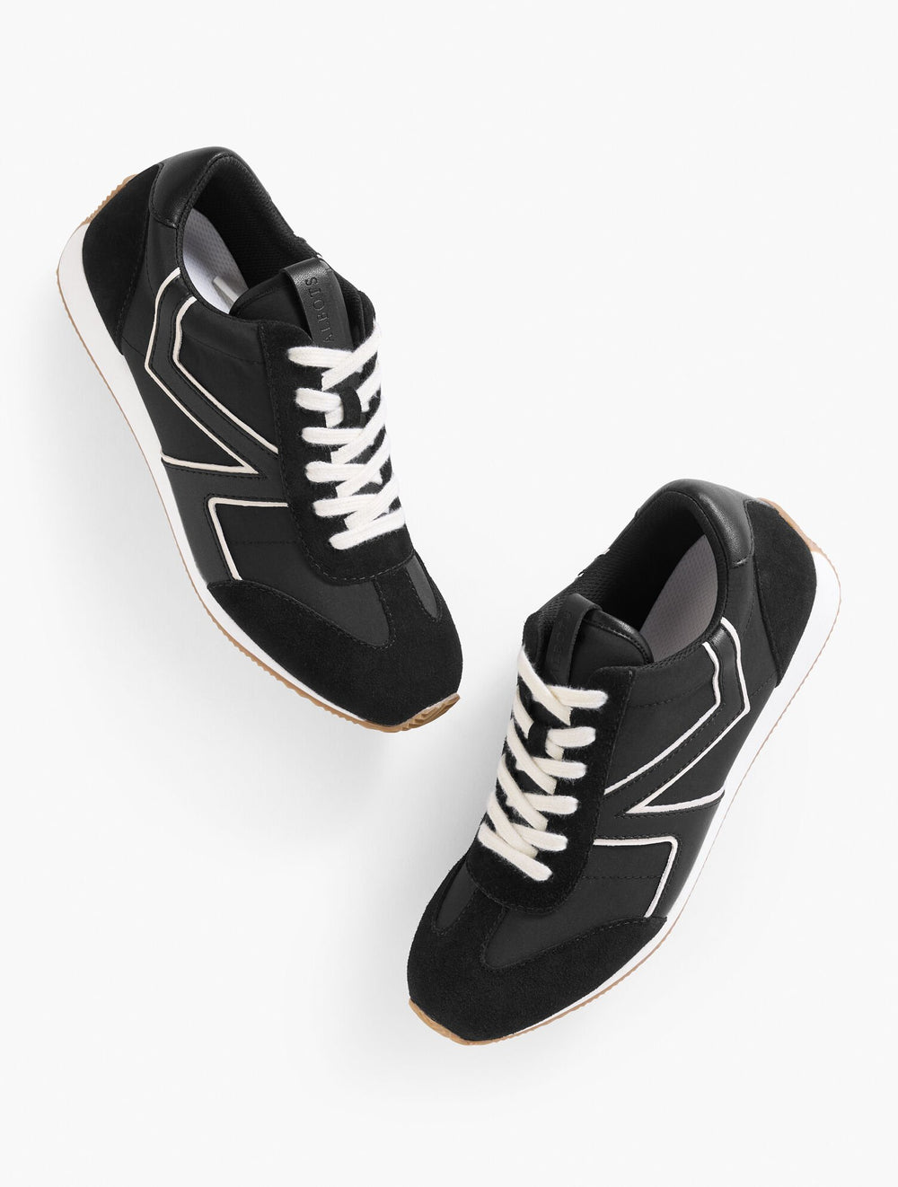 ALEX LEATHER & NYLON SNEAKERS | Talbots outlet
