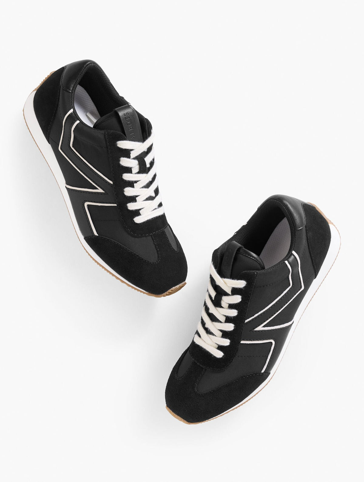 ALEX LEATHER & NYLON SNEAKERS | Talbots outlet