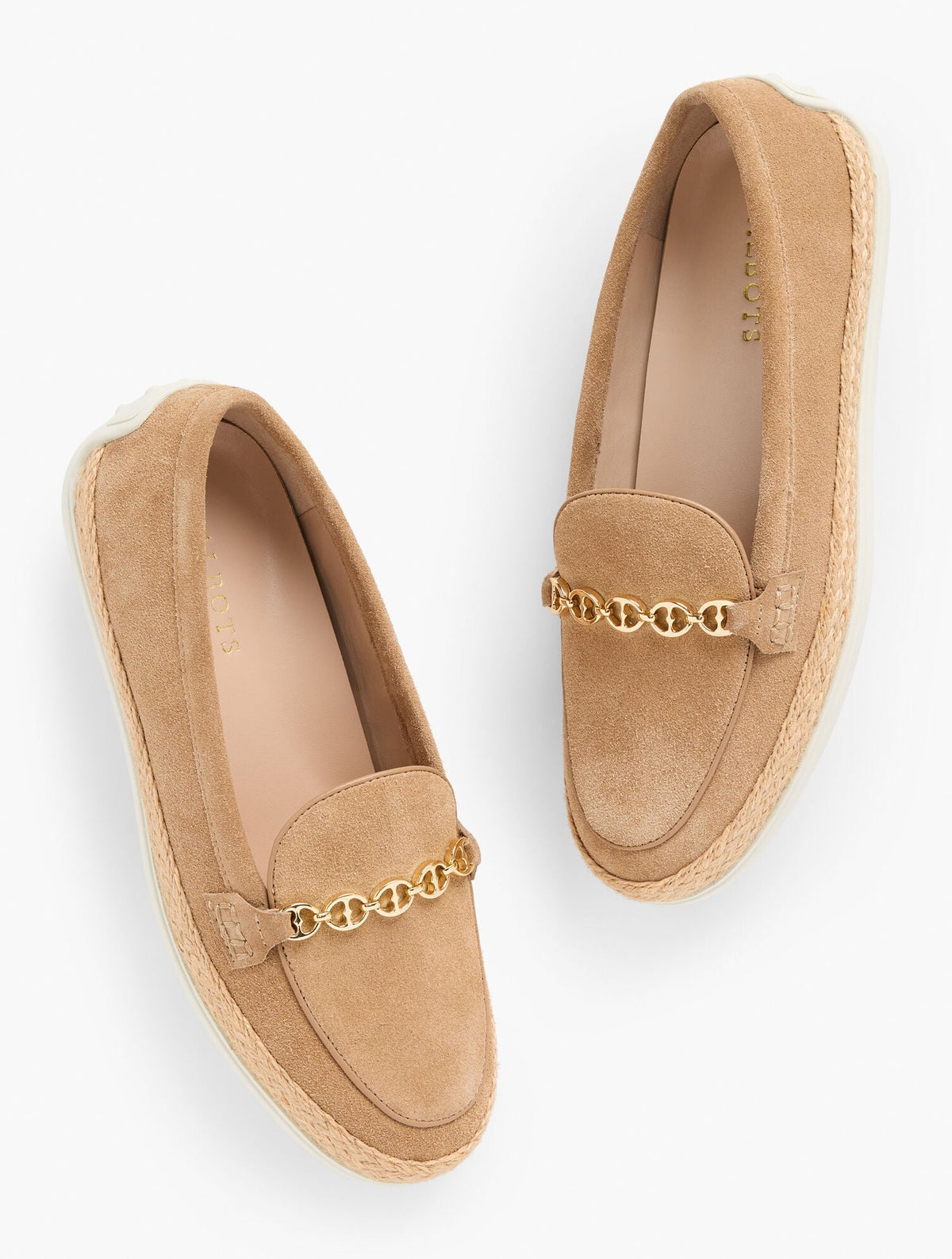 ANDI SUEDE ESPADRILLE LOAFERS | Talbots US