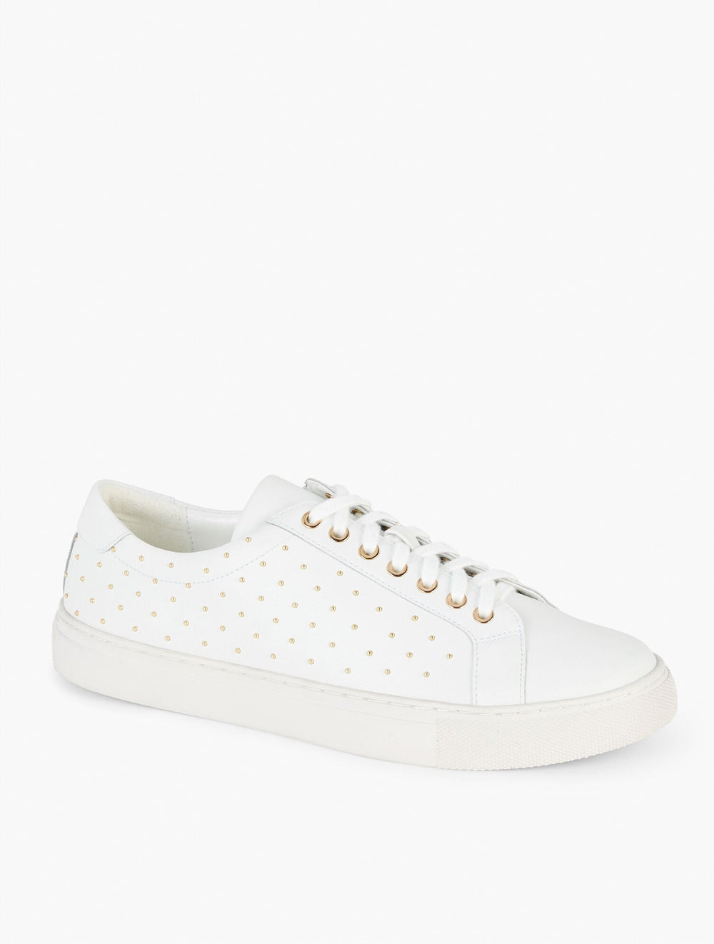 AUBREY STUDDED NAPPA SNEAKERS | Talbots sale