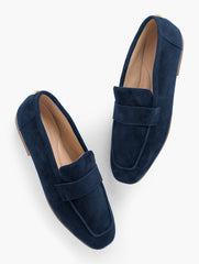 AUDREY SUEDE LOAFERS | Talbots for sale