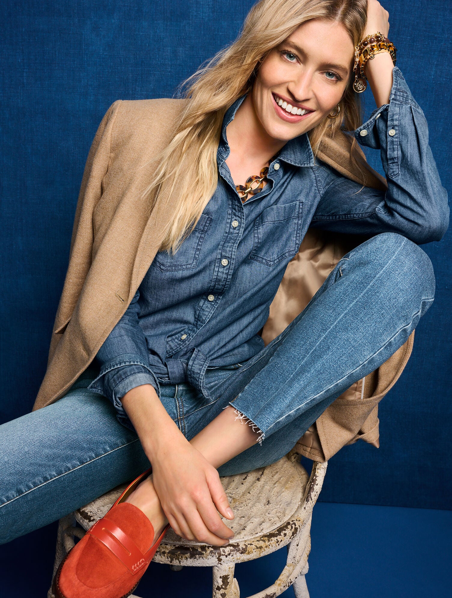 CASSIDY SUEDE PENNY LOAFERS | Talbots sale