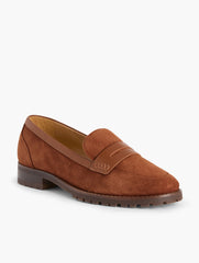 CASSIDY SUEDE PENNY LOAFERS | Talbots sale
