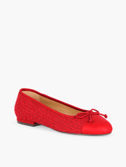 MADISON BALLET FLATS – GARDEN TWEED | Talbots sale