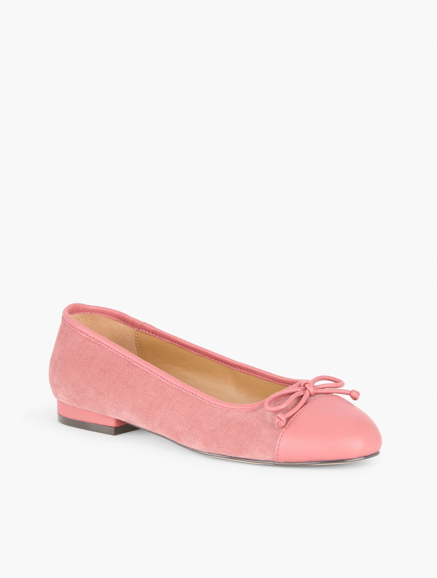 MADISON VELVETEEN BALLET FLATS | Talbots sale