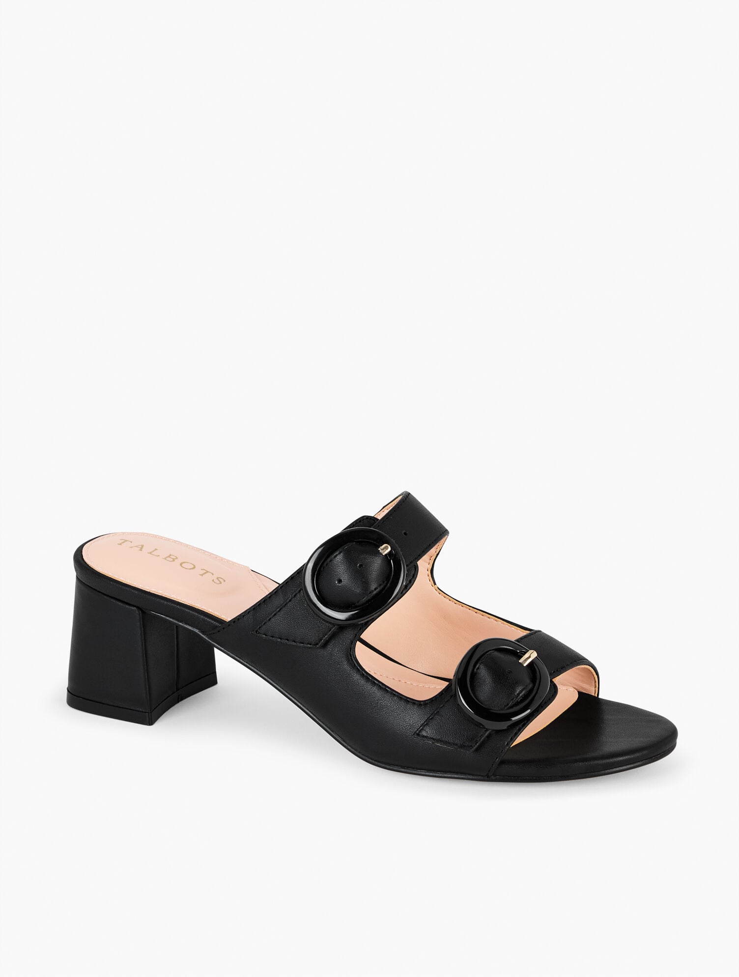 MILLIE STRAPS VACHETTA BLOCK HEEL SANDALS | Talbots for sale