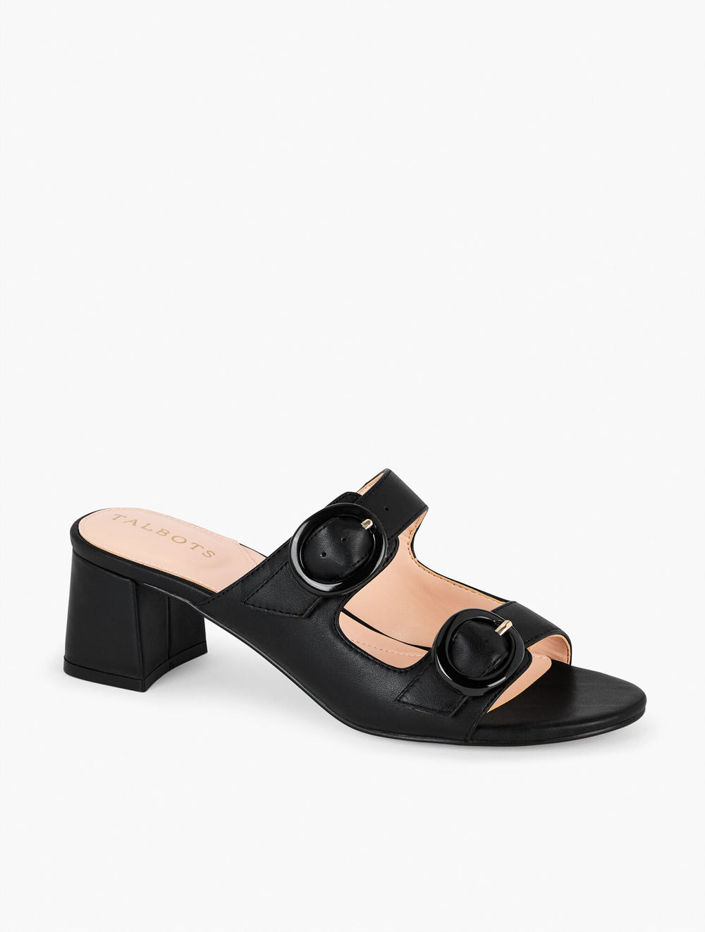 MILLIE STRAPS VACHETTA BLOCK HEEL SANDALS | Talbots for sale