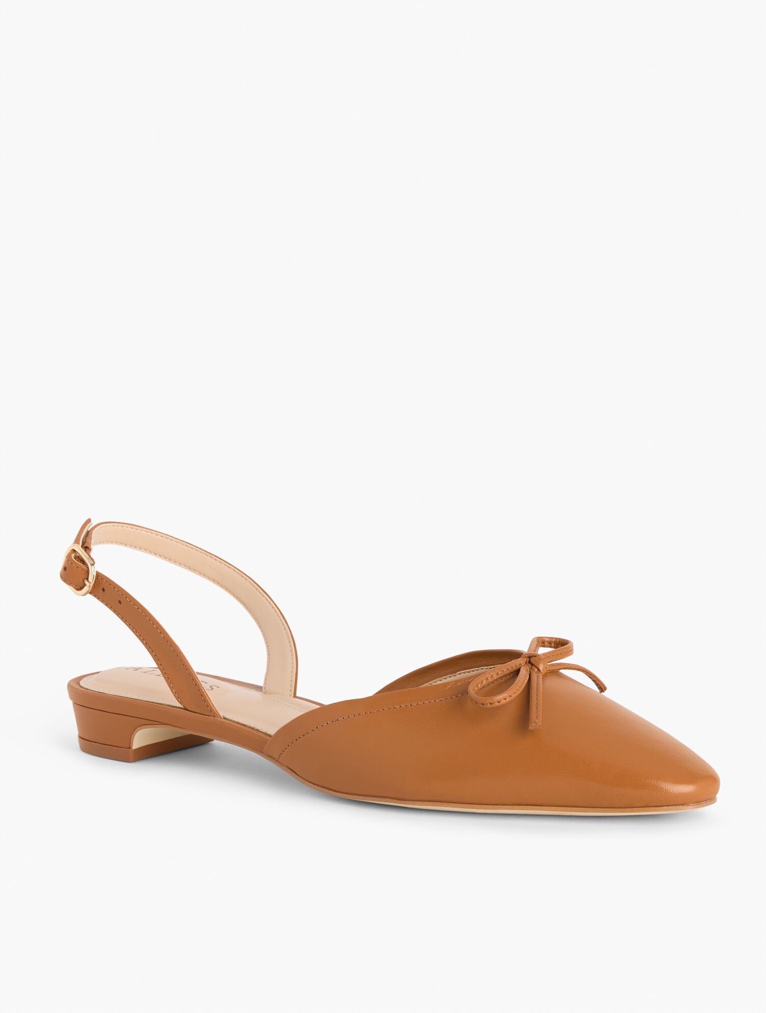 SHELBY NAPPA SLINGBACK FLATS | Talbots near me
