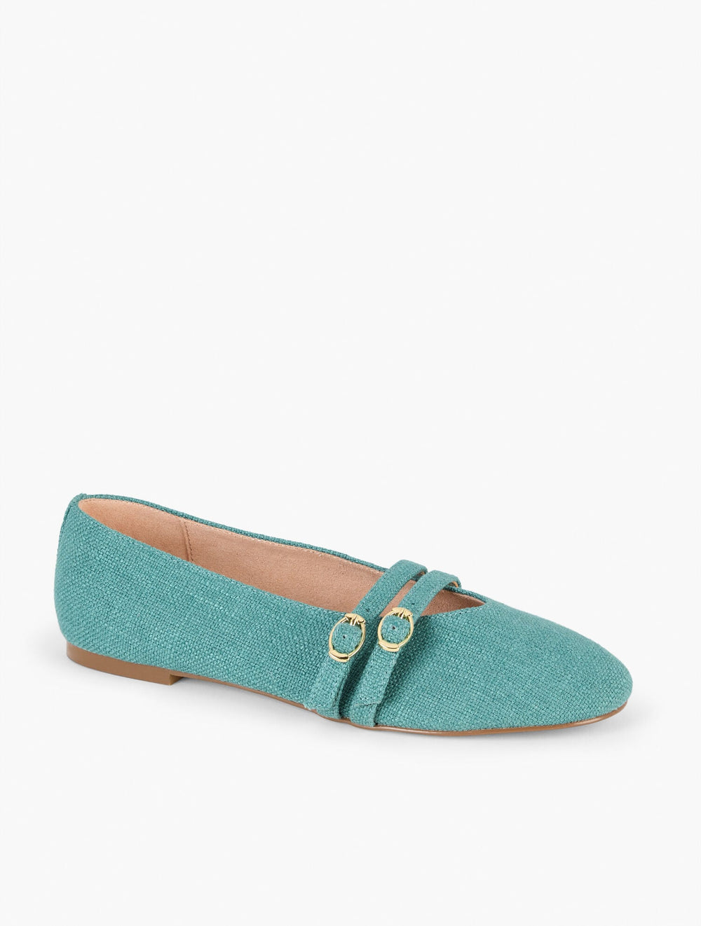 VERA WASHED LINEN MARY JANE BALLET FLATS | Talbots near me