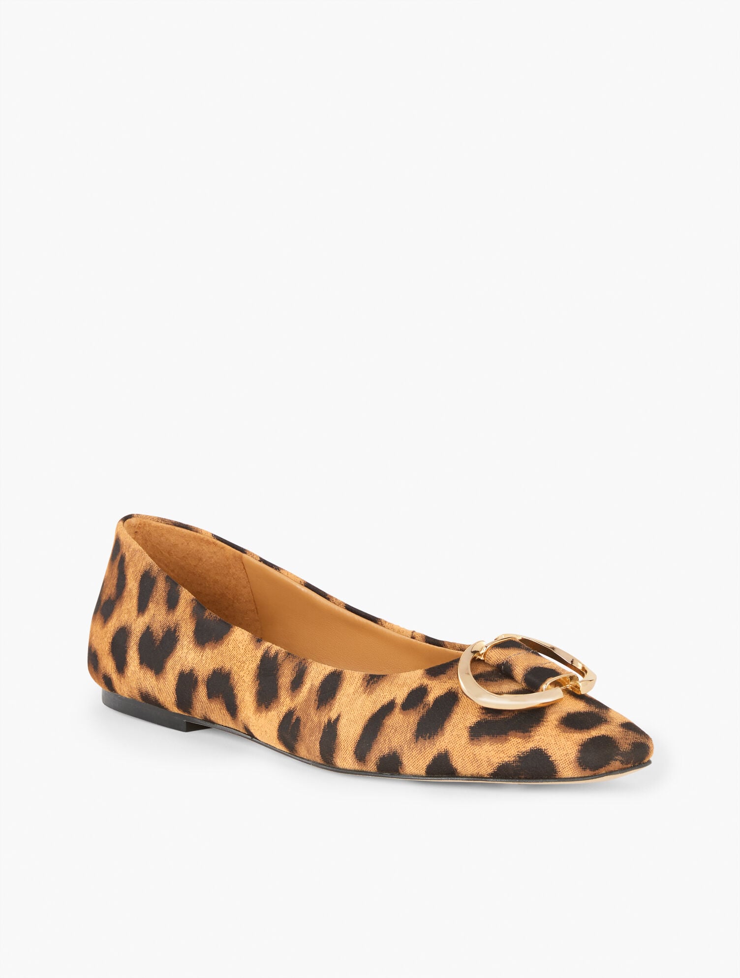 WHITLEY ORNAMENT SUEDE BALLET FLATS - PRINTED | Talbots for sale