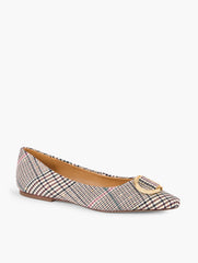 WHITLEY ORNAMENT BALLET FLATS - MANSFIELD PLAID | Talbots US