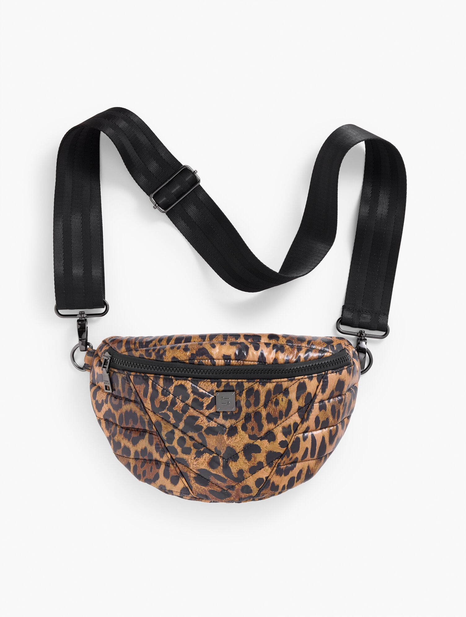 THINK ROYLN LITTLE RUNWAY FANNY PACK - LEOPARD | Talbots sale