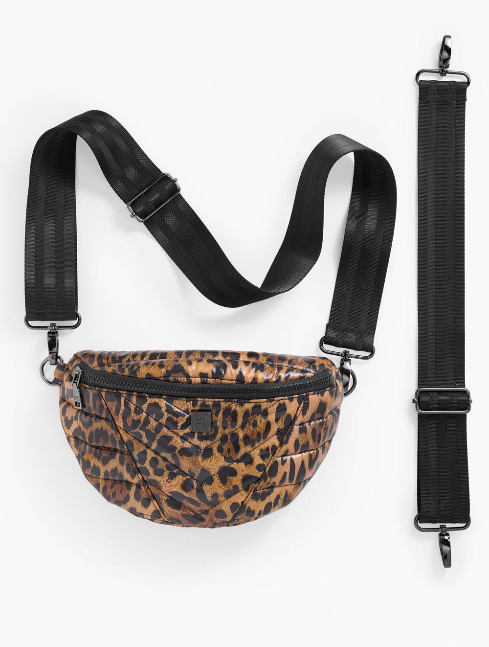 THINK ROYLN LITTLE RUNWAY FANNY PACK - LEOPARD | Talbots sale