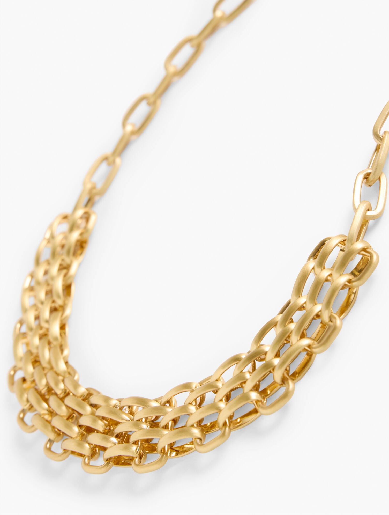 MIXED PANTHER CHAIN NECKLACE | Talbots outlet