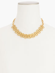 MIXED PANTHER CHAIN NECKLACE | Talbots outlet