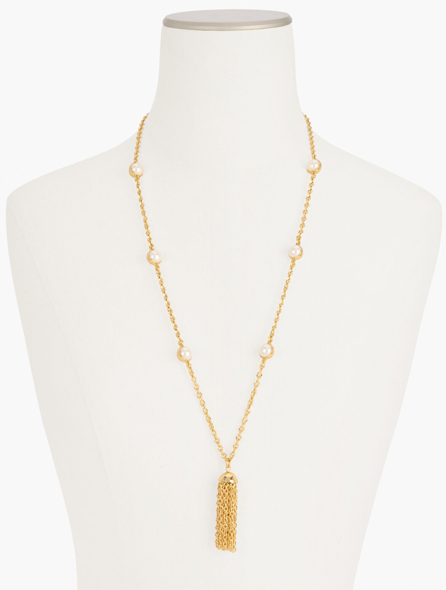 PEARL STATION NECKLACE | Talbots online