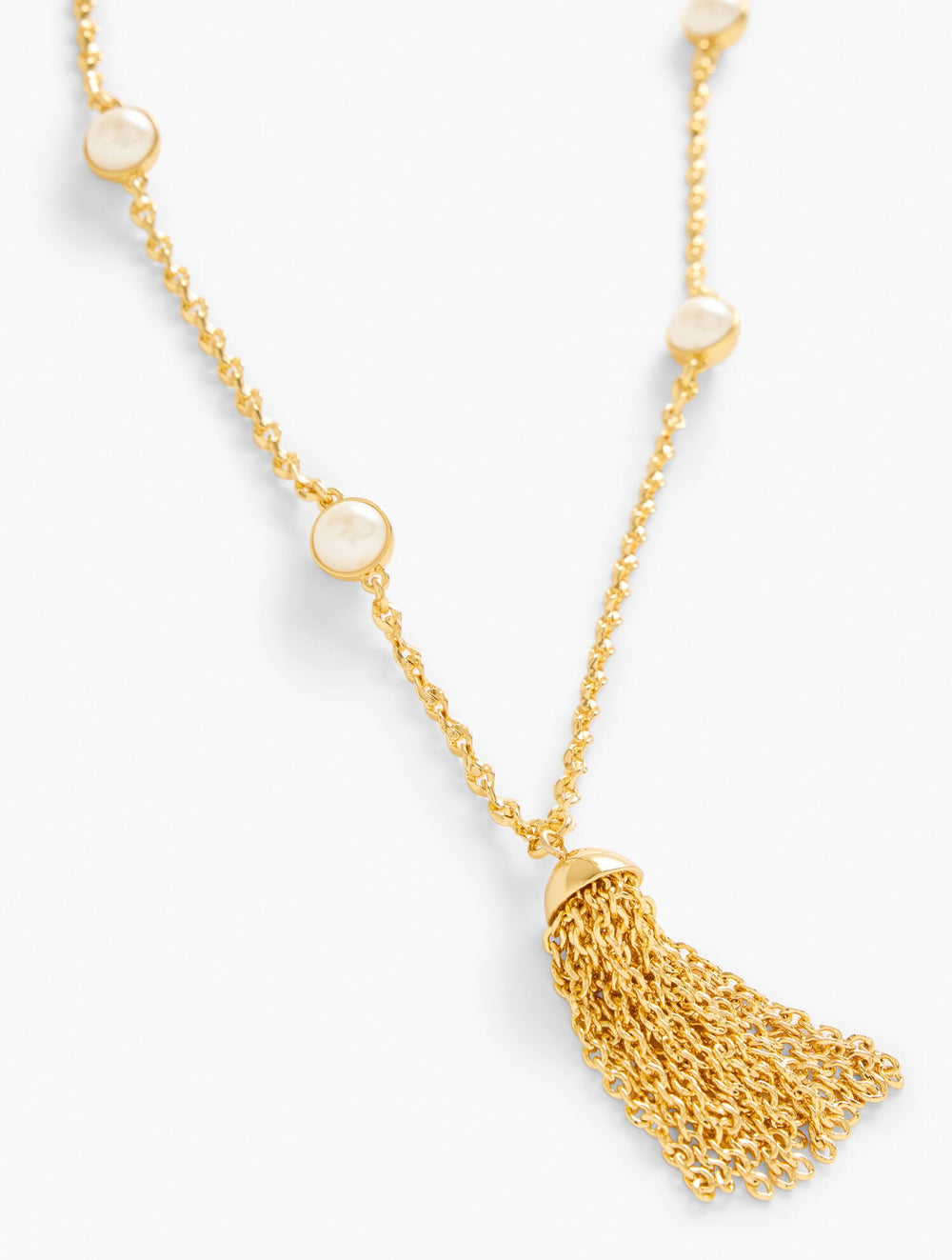 PEARL STATION NECKLACE | Talbots online