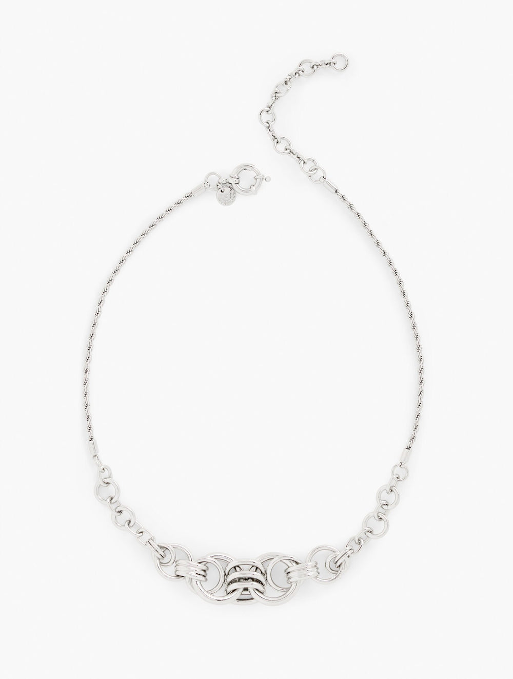 INTERLOCK SCULPTURAL NECKLACE | Talbots sale