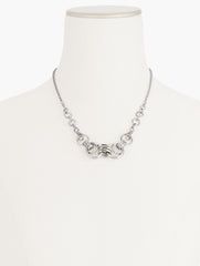 INTERLOCK SCULPTURAL NECKLACE | Talbots sale