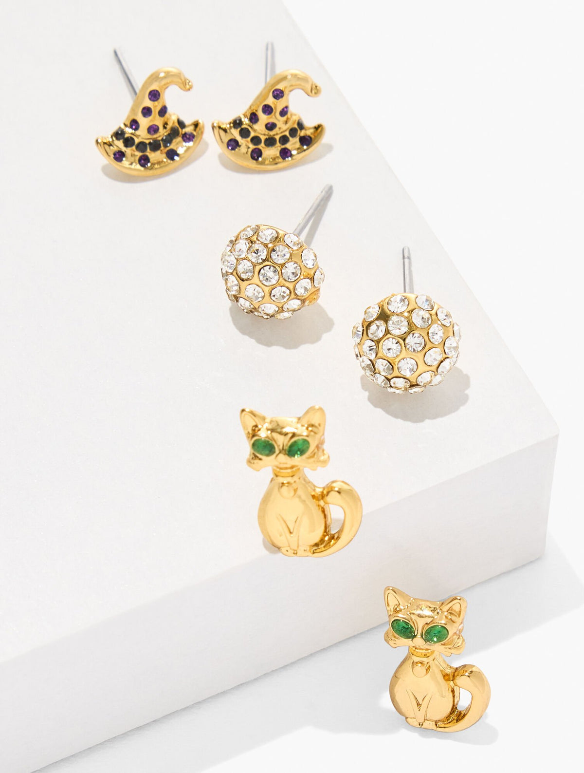 HALLOWEEN CHARM STUD EARRING SET | Talbots US