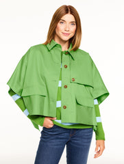 PLUS SIZE SHORT TRENCH CAPE | Talbots near me