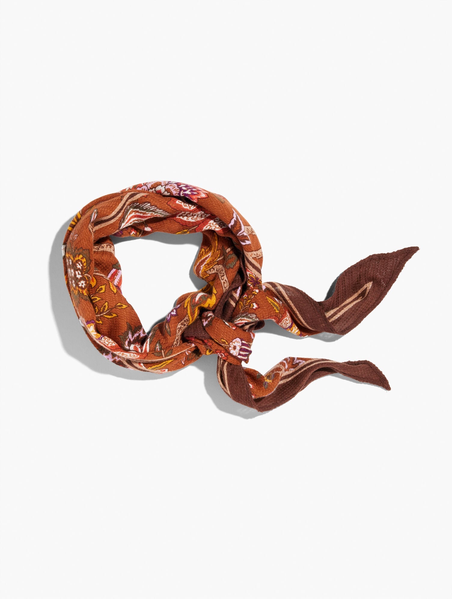 BLOOMING JACOBEAN DIAMOND SCARF | Talbots near me