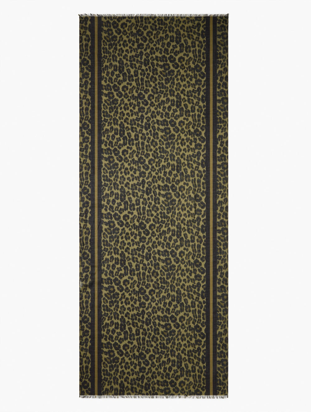OPULENT OCELOT OBLONG SCARF | Talbots sale