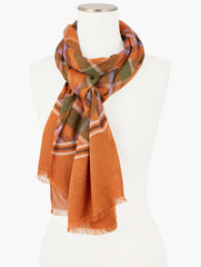 KELLYNCH PLAID OBLONG SCARF | Talbots discount