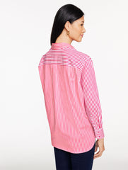 POPLIN TOP - TAILORED STRIPE | Talbots for sale