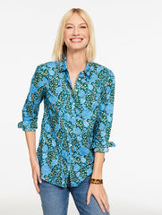 MODERN CLASSIC SHIRT - LEAFY FLORAL | Talbots US