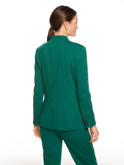 LUXE PONTE SINGLE BUTTON BLAZER | Talbots outlet