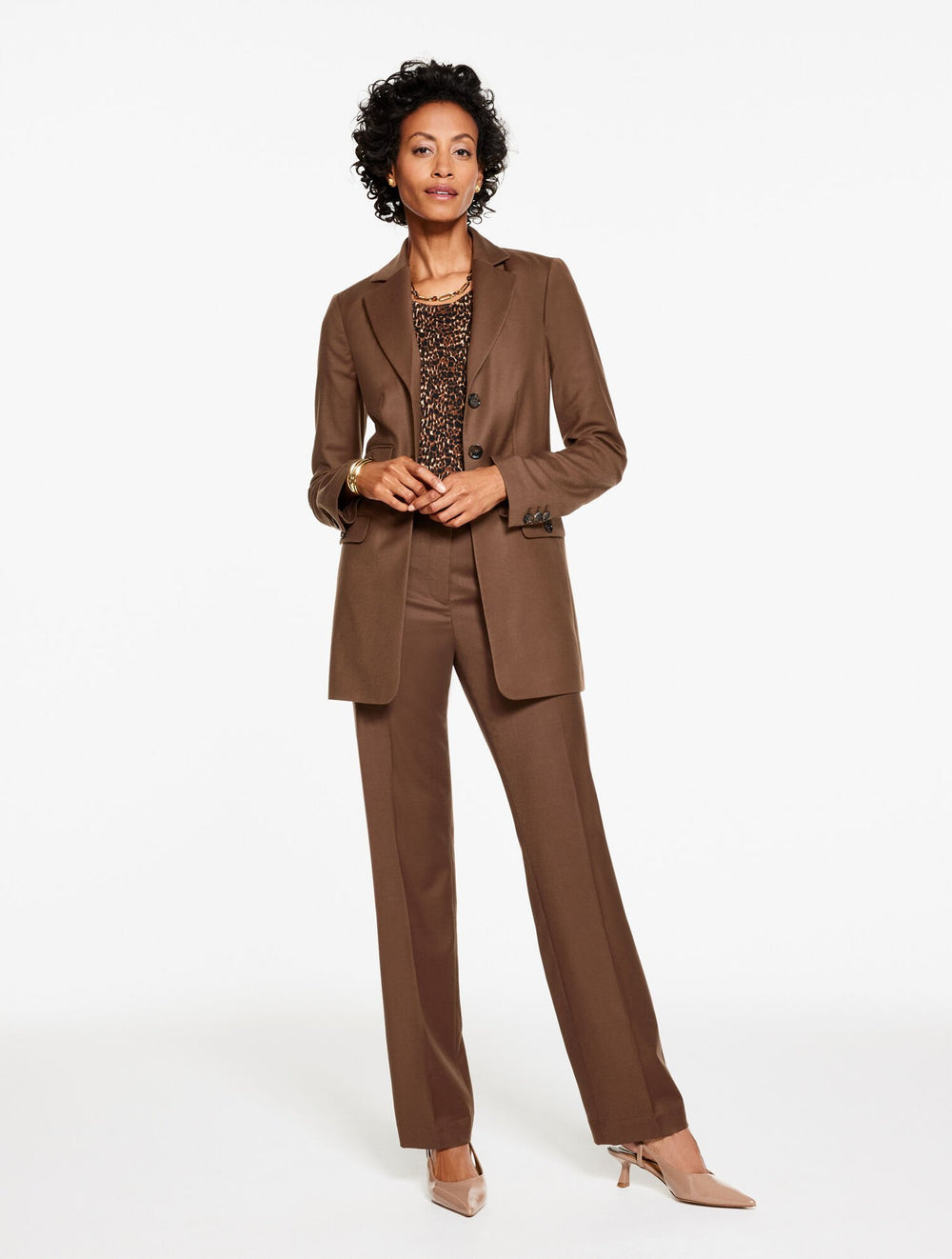 LUXE ITALIAN FLANNEL BLAZER | Talbots sale