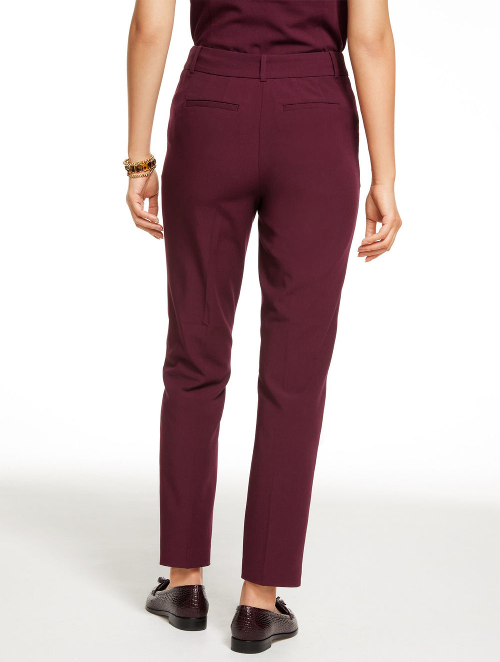 SLIM LEG CITY TWILL PANTS | Talbots sale