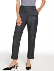 SLIM LEG REFINED DENIM PANTS | Talbots outlet
