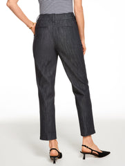 SLIM LEG REFINED DENIM PANTS | Talbots discount