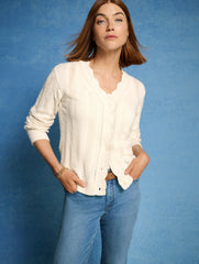 POINTELLE STITCH CARDIGAN | Talbots online