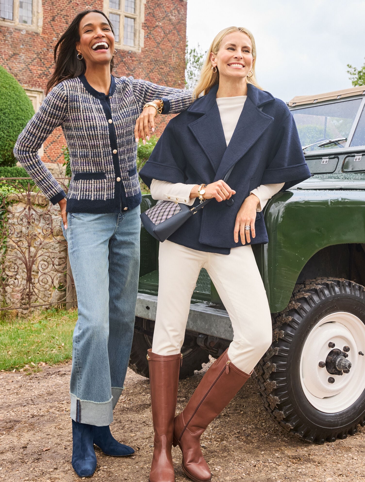 SPARKLE TWEED CREWNECK CARDIGAN | Talbots for sale