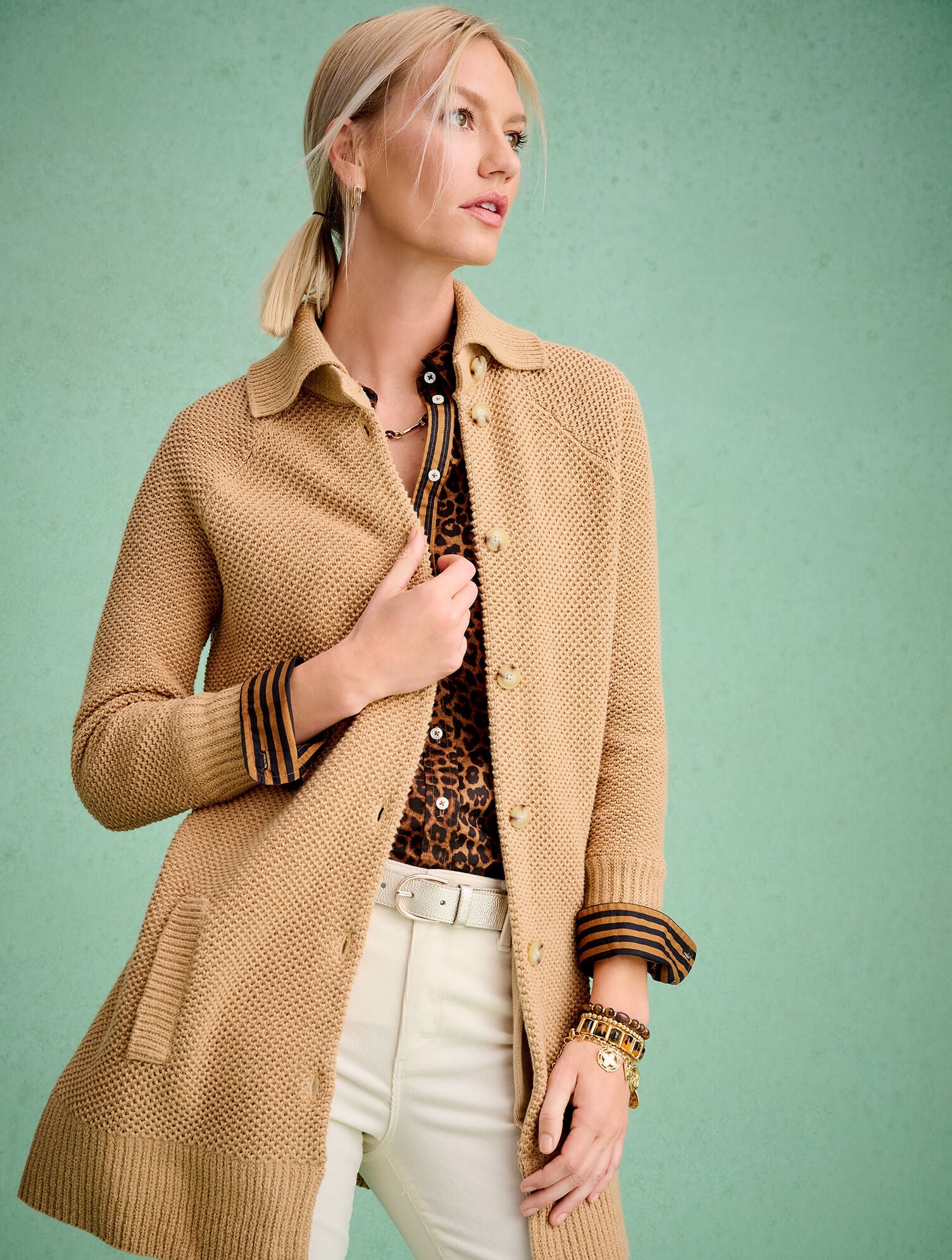 TEXTURED COATIGAN | Talbots near me