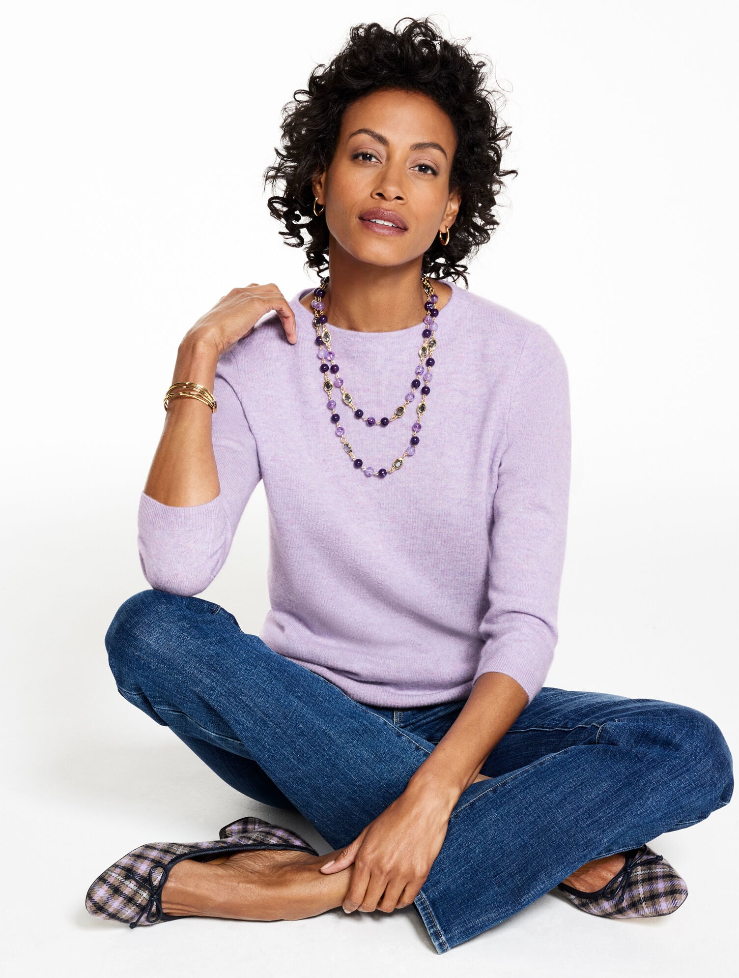 FROSTED LAVENDER HEATHER,XS,Misses