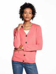 V-NECK CARDIGAN | Talbots US