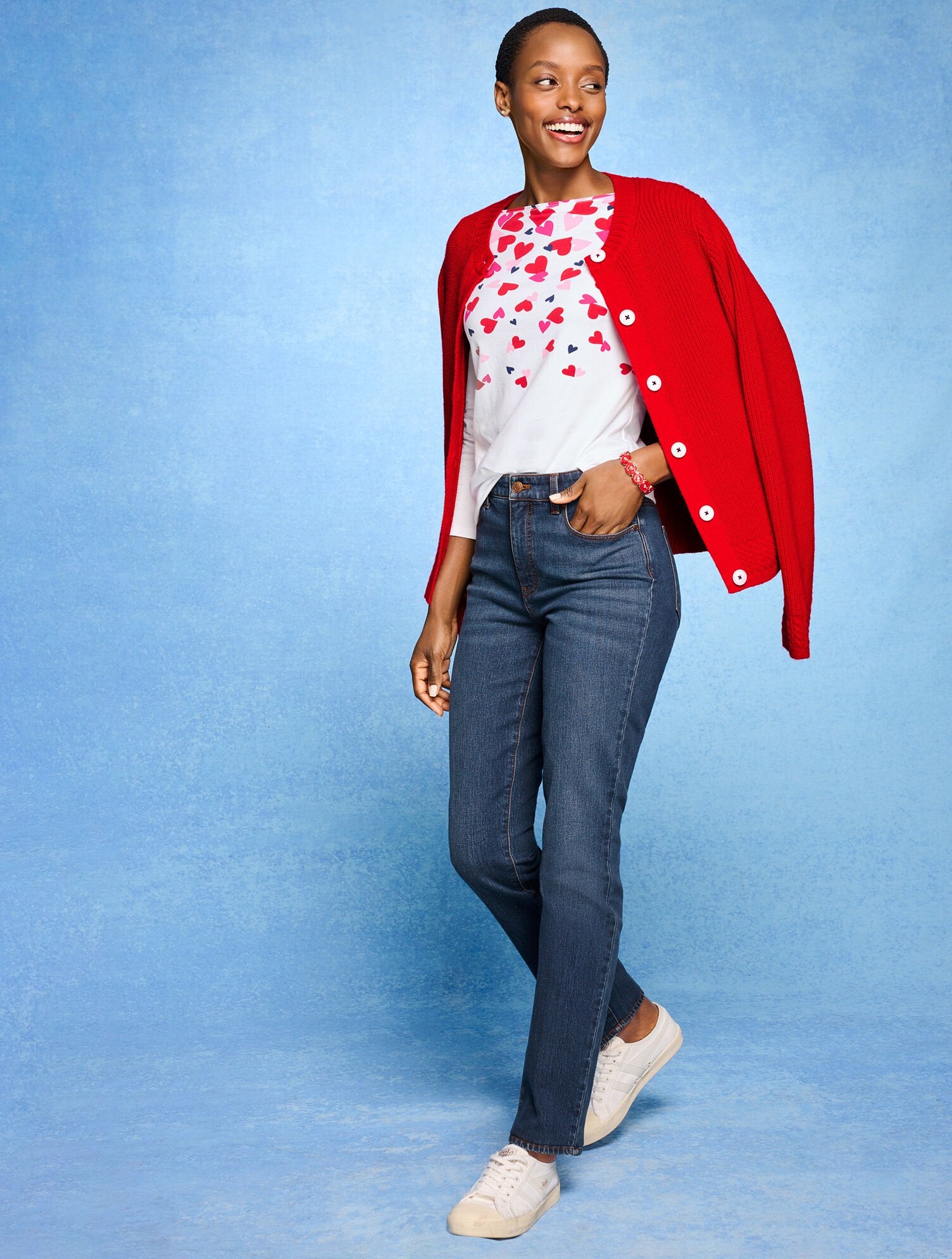 STRAIGHT LEG JEANS - RAMONA WASH | Talbots outlet