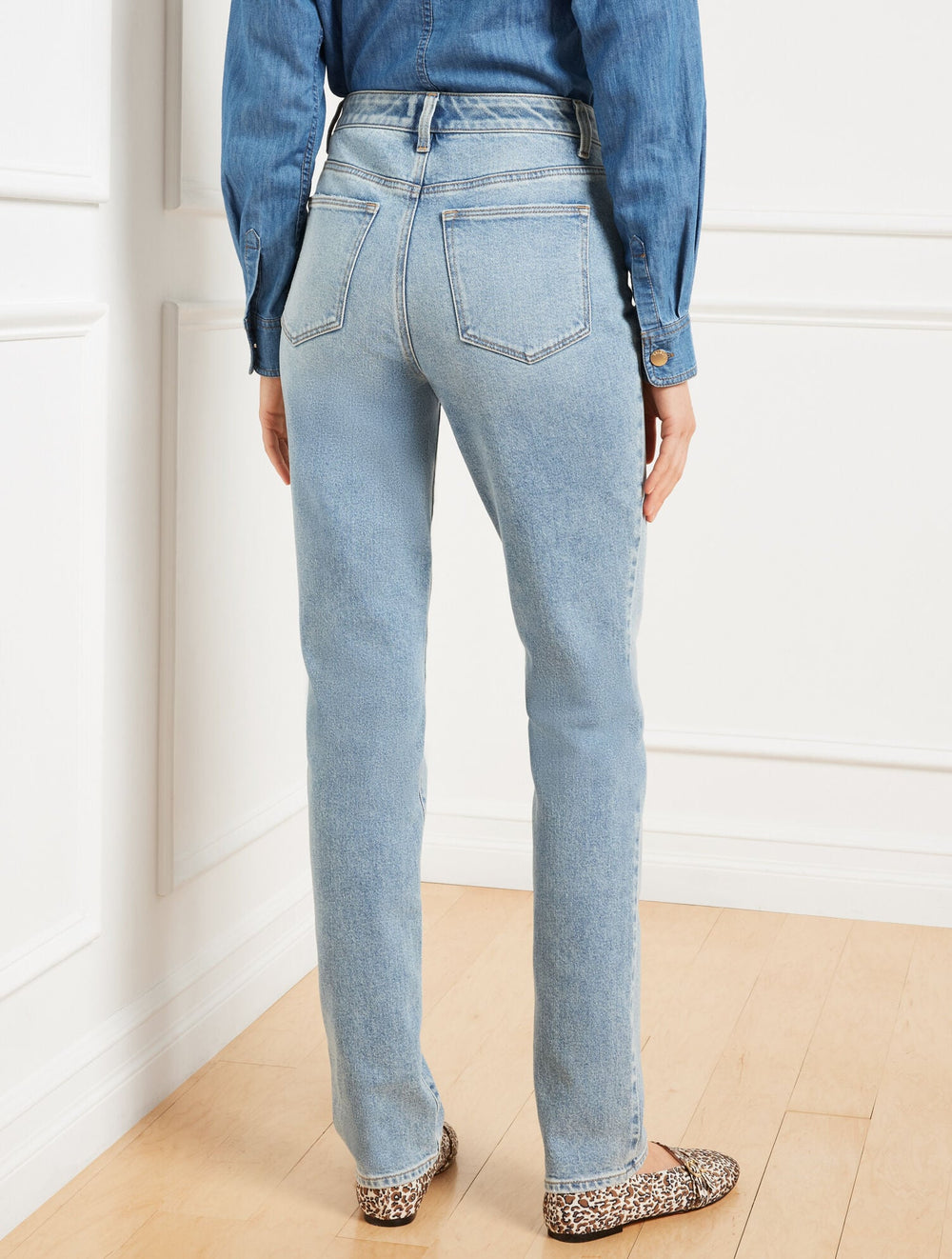 STRAIGHT LEG JEANS - GLENDALE WASH | Talbots US