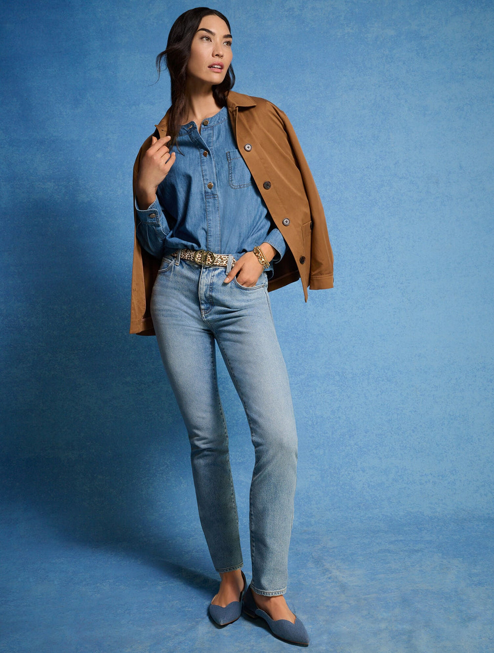 STRAIGHT LEG JEANS - GLENDALE WASH | Talbots US