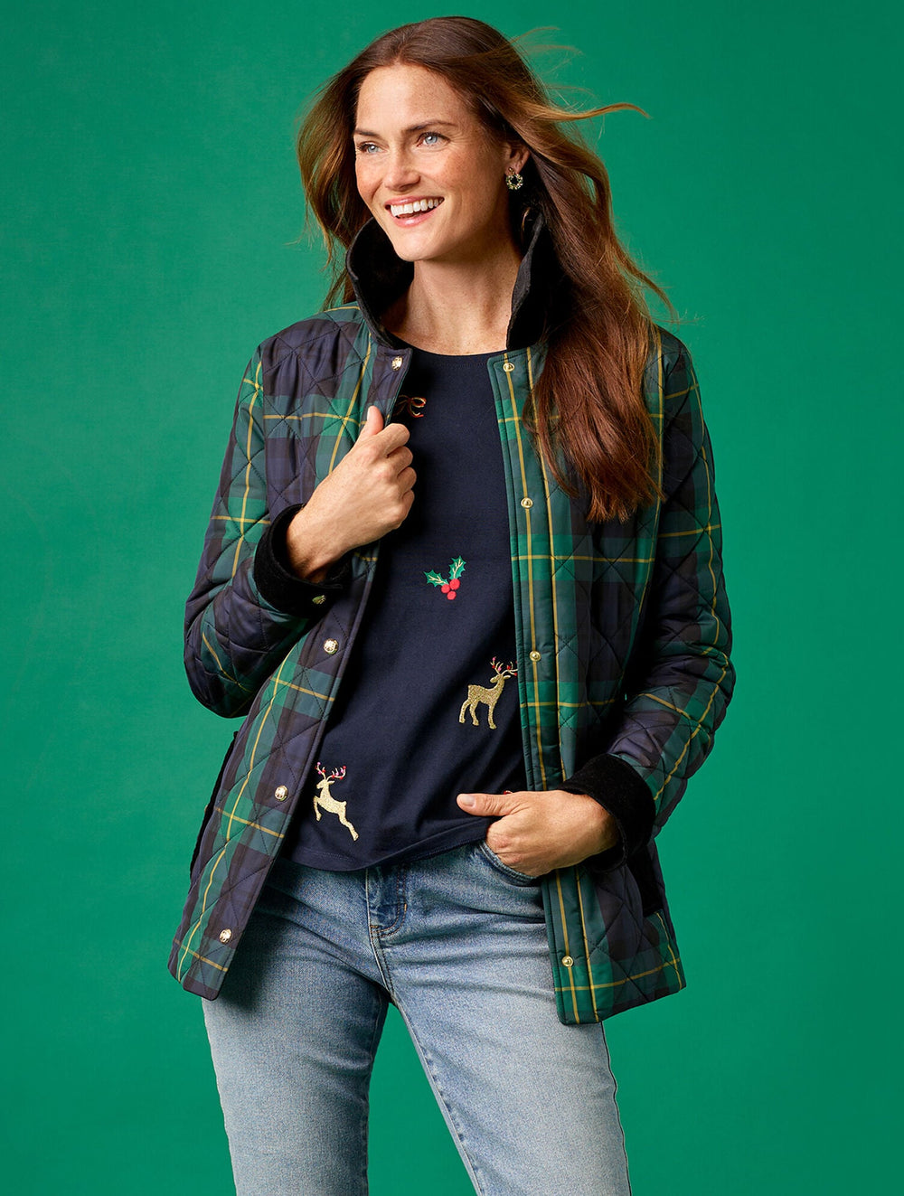 STRAIGHT LEG JEANS - GLENDALE WASH | Talbots US