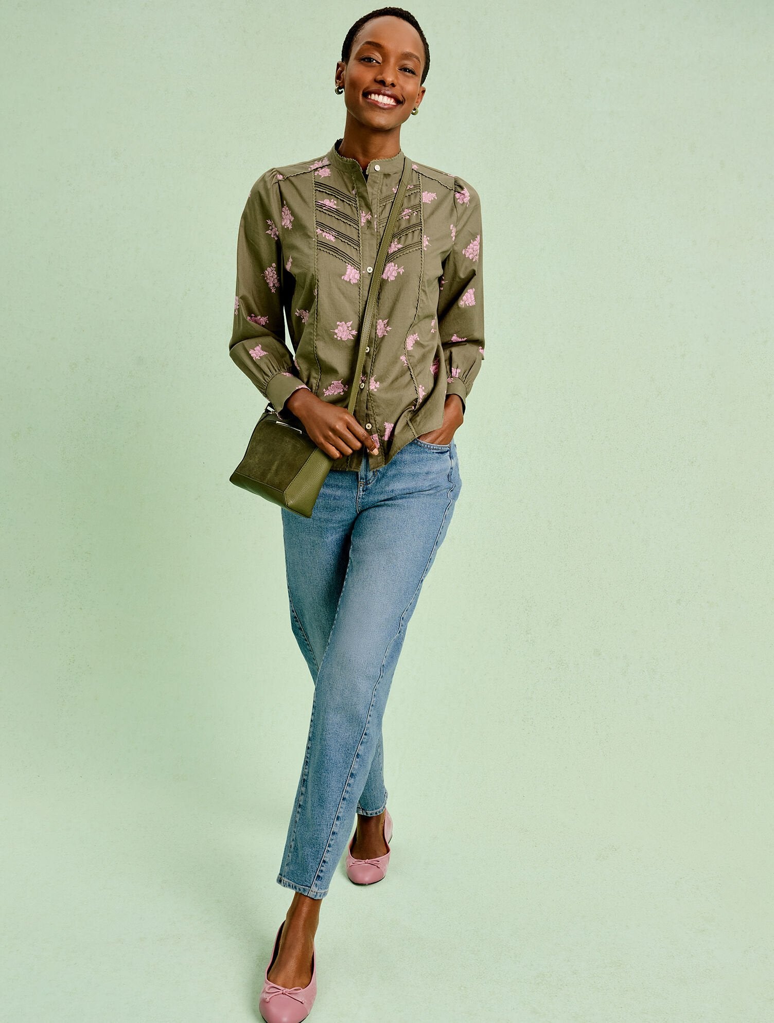 RELAXED TAPERED BARREL LEG JEANS - EMERSON WASH | Talbots sale